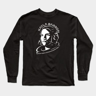 Women in Space: Kayla Barron Long Sleeve T-Shirt